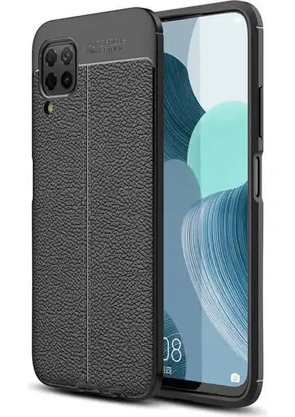 Huawei P40 Lite İçin Darbeye Dayanıklı Deri Dikişli Armor Kılıfı Günlük Koruma ve Şıklık Sağlar
