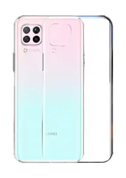 Huawei P40 Lite için Şeffaf Silikon Kılıf Güvenli ve Estetik Koruma Sağlar