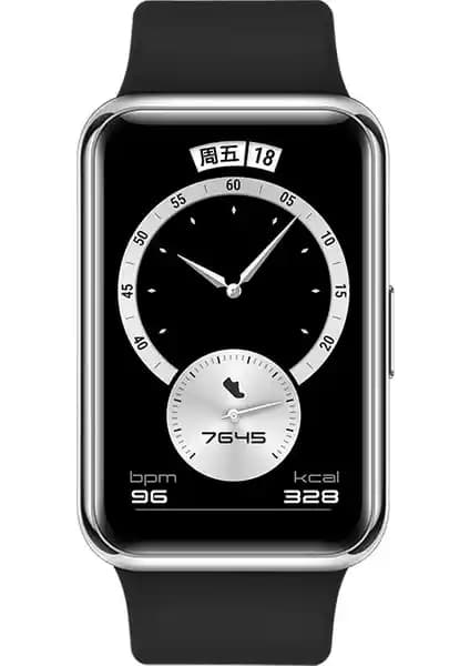 Huawei Watch Fit Elegant Siyah Akıllı Saat Şıklık ve Fonksiyonelliği Bir Arada Sunar