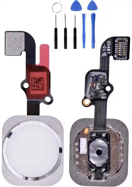 iPhone 6s Uyumlu Telefon Kulübesi ve Tamir Seti Mavi Home Tuş Bordu Güvenilirliği