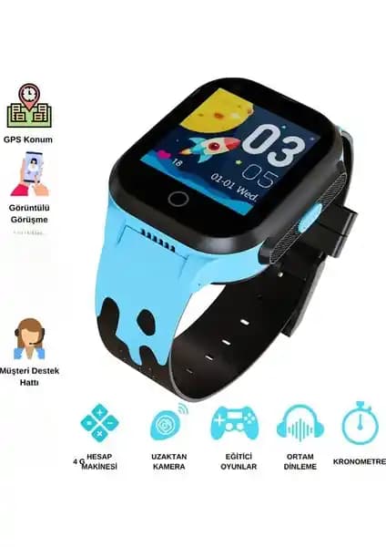 Jetzu Uz 4G Çocuk Saati ile Güvenli ve Bağlantıda Kalmanın En İyi Yolu