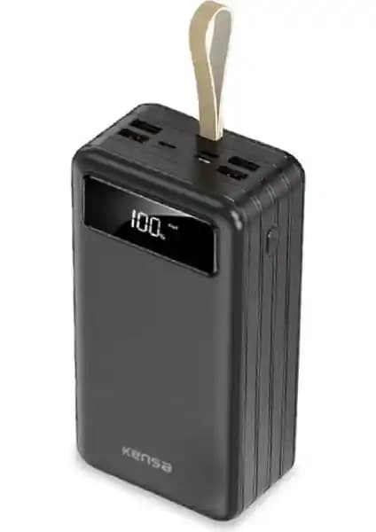 Kensa KP-44 50000 mAh Yüksek Kapasiteli Güçbankası Güvenli ve Çoklu Cihaz Şarjı İçin İdeal