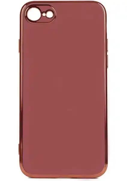 Kvy iPhone 8 Parlak Kenarlı Silikon Kılıf: Şık ve Koruyucu Tasarım Özellikleri