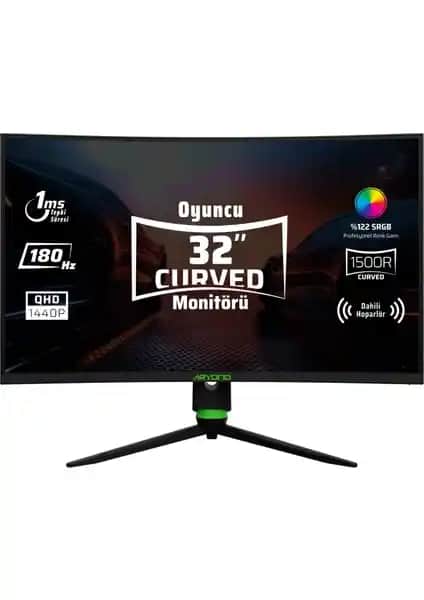 Monster Aryond A32 V2 ve Samsung 32 inç Kavisli Monitör Karşılaştırması