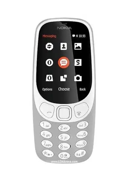 Nokia 3310 Dual Sim Gri Türkiye Garantili Dayanıklı ve Uzun Pil Ömrü Sunan Klasik Telefon