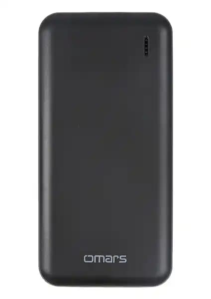 Omars 10000mAh 20W Type-C PD ve USB-A Çıkışlı Hafif Taşınabilir Powerbank