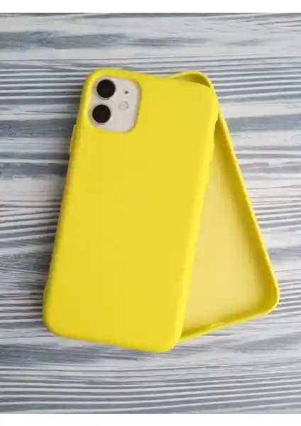 Pirok Store Kadife Silikon Kılıf iPhone 11 için Şık ve Koruyucu Tasarım
