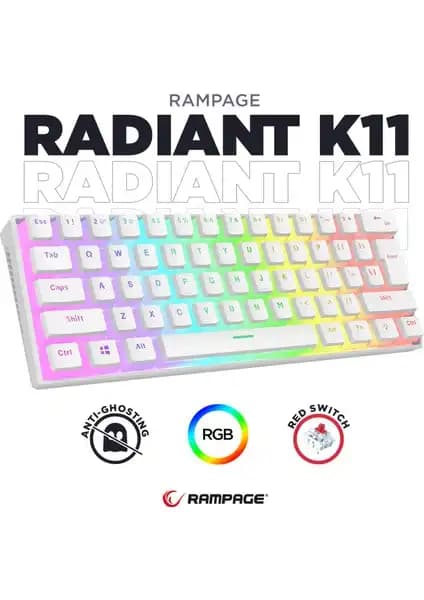 Rampage Klavye Karşılaştırması: KB-R136 Ghost ve RADIANT K11 Özellikleri 2