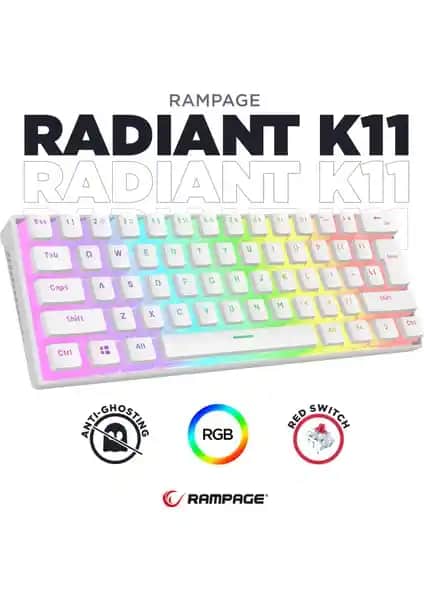 Rampage RADIANT K11 ve Redragon K617-RGB Gw Fızz Karşılaştırması: Hangi Oyuncu Klavyesi Daha Uygun