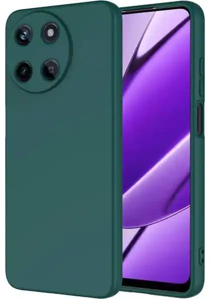 Realme 11 4G için şık ve dayanıklı koyu yeşil kılıf, koruma ve estetiği bir arada sunar