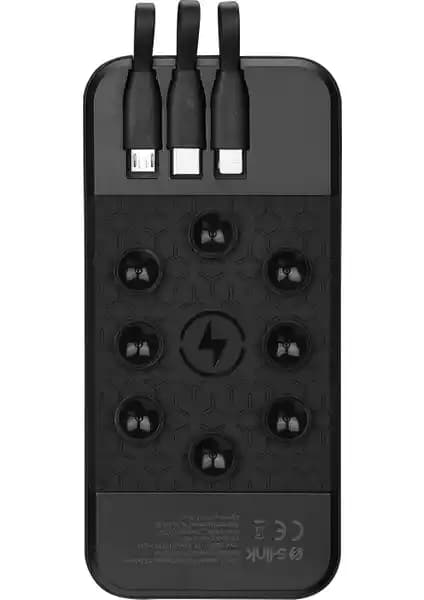 S-Link IP-G14W Taşınabilir Şarj Cihazı: Kablosuz ve Çoklu Şarj Özellikleriyle Güç Kaynağı