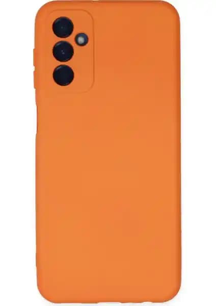 Samsung Galaxy A04s Uyumlu Kadife Detaylı Silikon Kılıf Şık ve Koruyucu Tasarım