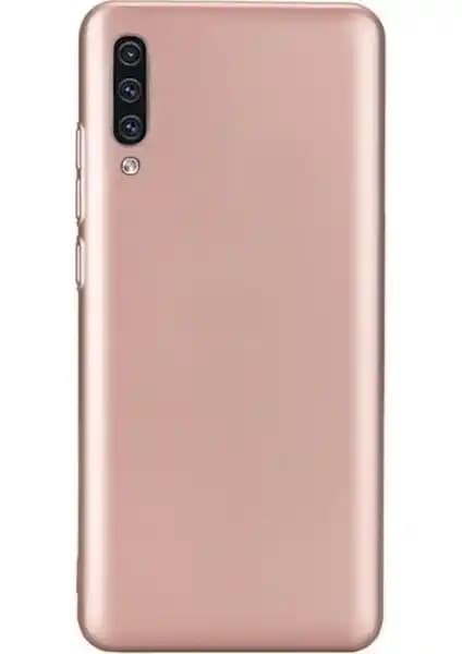 Samsung Galaxy A70 İçin Şık ve Koruyucu Silikon Kılıf Premier Rose Gold
