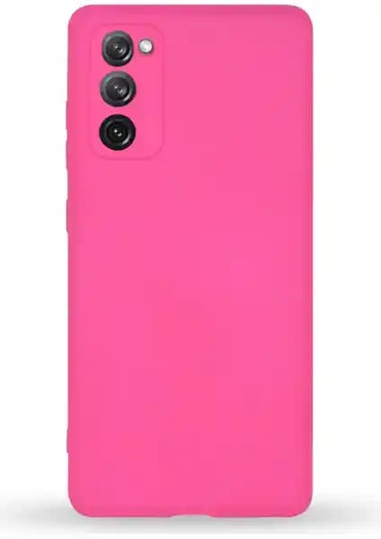 Samsung Galaxy S20 FE için Neon Pembe Silikon Kılıf Şıklık ve Koruma Sunar