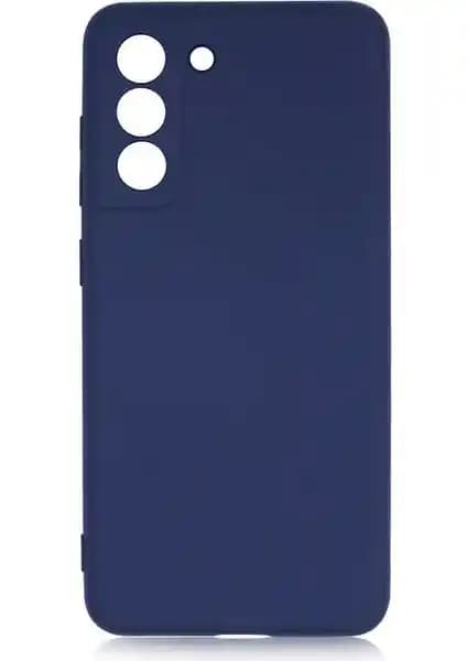 Samsung Galaxy S21 FE için Kadife İç Yüzeye Sahip Güçlü ve Şık Silikon Kılıf
