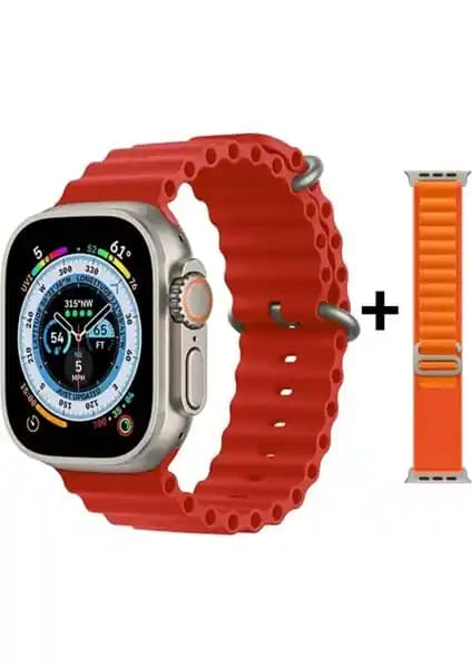 Sekoda Watch 8 Ultra Kırmızı Akıllı Saat ile Modern Teknolojinin Şıklıkla Buluşması