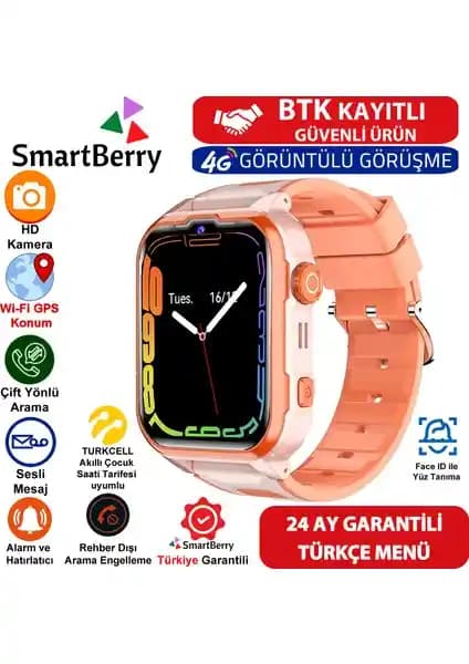 SmartBerry Z50 Akıllı Çocuk Takip Saati Güvenlik ve Eğlence Bir Arada