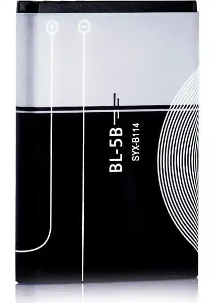 Syrox BL- 5B 3220/5300/6060 Batarya: Uzun Ömürlü ve Güvenilir Nokia Uyumlu Pil