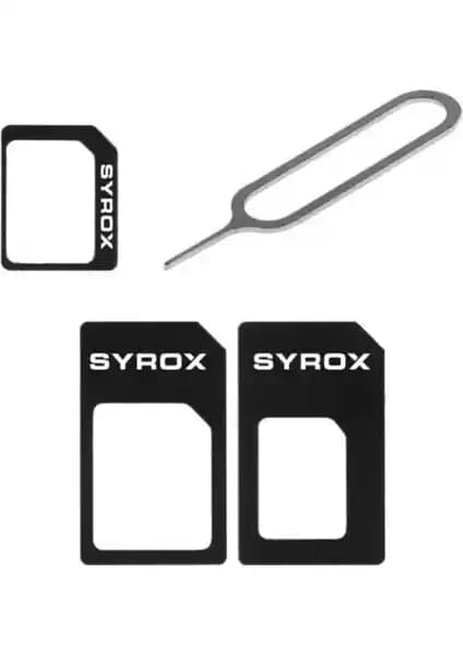 Syrox Kit Sim Kartı Aparatları ile Mobil Cihazlarda Esneklik ve Uygun Kullanım