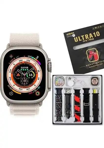 Technodia Watch 8 Ultra 49MM 10'In 1 Akıllı Saat: Çok Fonksiyonlu ve Şık Tasarım