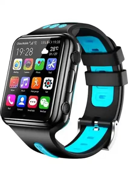 Teknofonik W5S 4G Çift Kameralı Akıllı Çocuk Saati Güvenlik ve İletişim İçin Uygun