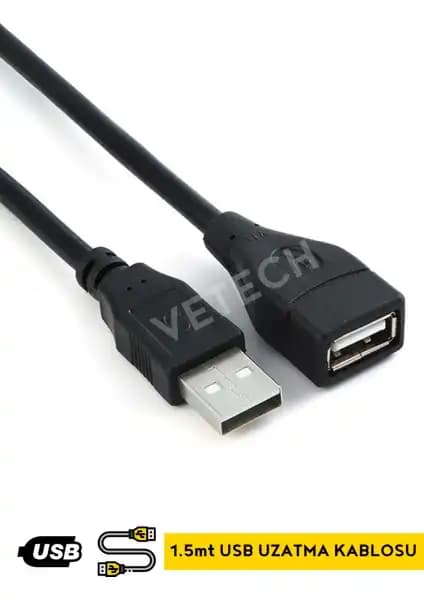 Vetech 1.5mt ve Wozlo USB Uzatma Kablosu Karşılaştırması ve Özellikleri 1