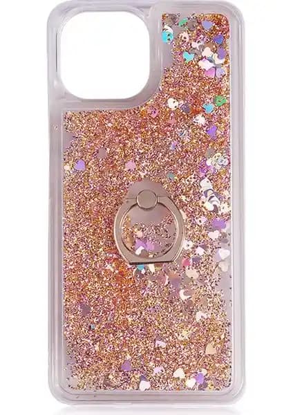 Xiaomi Mi 11 Lite İçin Şık ve Koruyucu Sıvılı Simli Yüzüklü Kılıf Ürün Tanıtımı