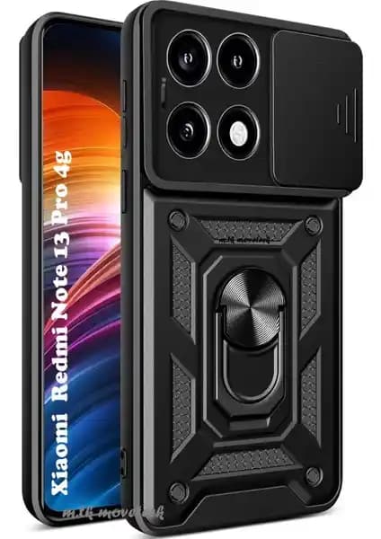 Xiaomi Redmi Note 13 Pro 4G için dayanıklı ve şık koruma kılıfı tasarımı