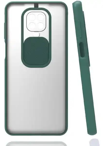 Xiaomi Redmi Note 9 Pro için Sürgülü Kamera Koruyucu Silikon Kılıf Tasarım ve Fonksiyon Özellikleri