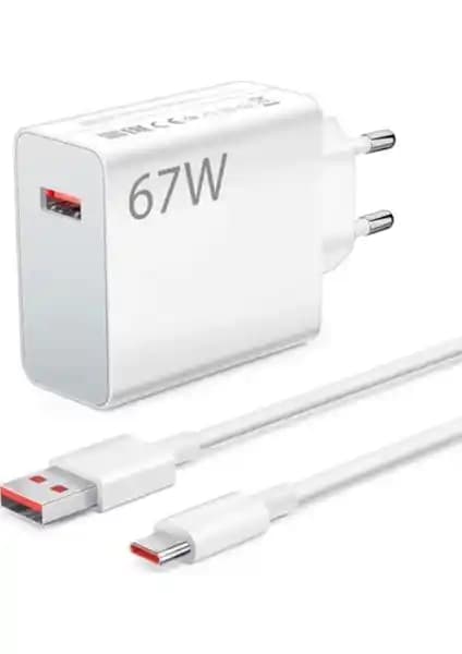Xmart 67W Redmi Note 13 Pro 5G Uyumlu Hızlı Şarj Seti Güç ve Güvenilirlik Sunar
