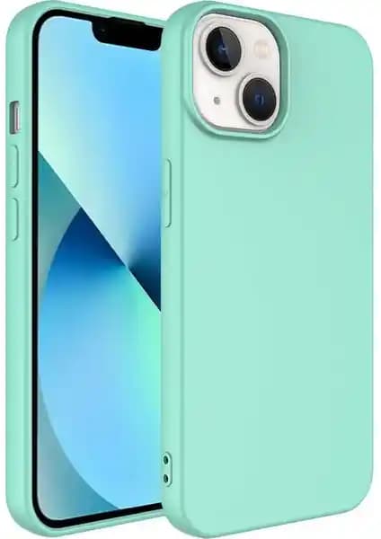 Zore Apple iPhone 14 Plus Kılıf Mara Lansman Kapak Açık Yeşil Şıklık ve Koruma Sunar