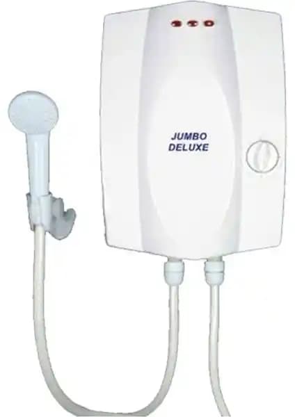 Jumbo Deluxe Elektrikli Şofben: Güçlü Performans ve Güvenli Kullanım Özellikleri