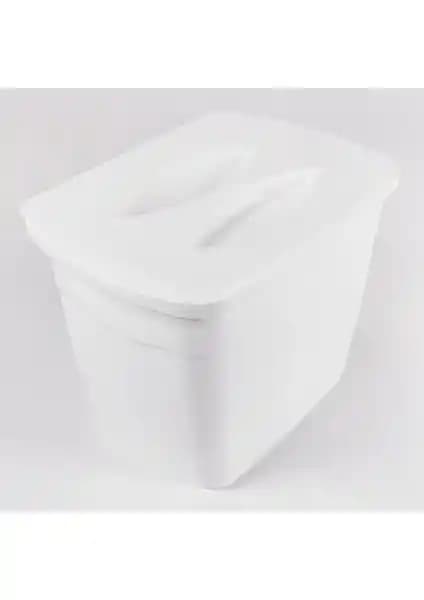 Omak Decobella Grande Pratik Kapaklı Çöp Kovası: Modern ve Hijyenik Mutfak Çözümü