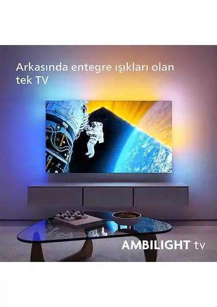 Philips 55OLED809/12 55 İnç 4K OLED Smart TV Yüksek Görüntü ve Ses Kalitesi ile Modern Tasarım