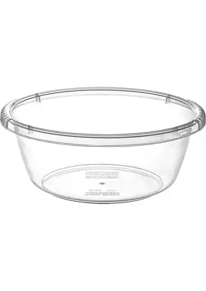 Plastart 2.5 lt Renkli Yuvarlak Badya Çok Amaçlı ve Dayanıklı Kap