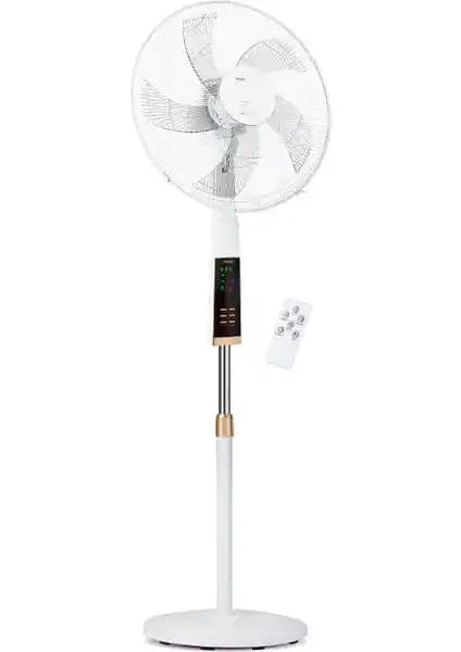 Raks SF18 RMX 75W Beyaz Ayaklı Vantilatör: Modern Tasarım ve Yüksek Performanslı Serinlik Çözümü