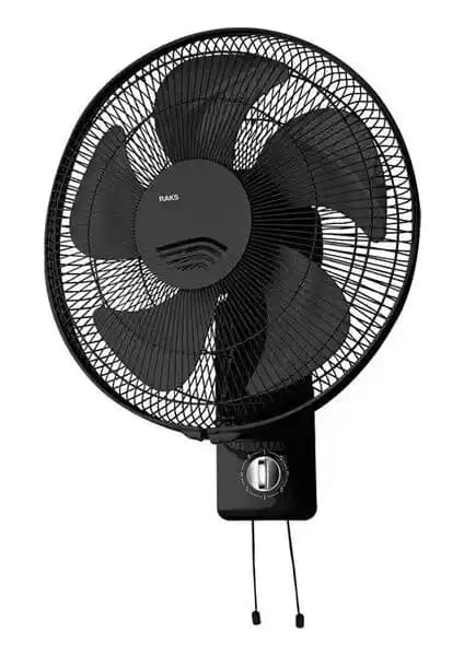 Raks Wf 16 Mx 65W Duvar Vantilatör Siyah: Enerji Verimli ve Şık Serinlik Çözümü