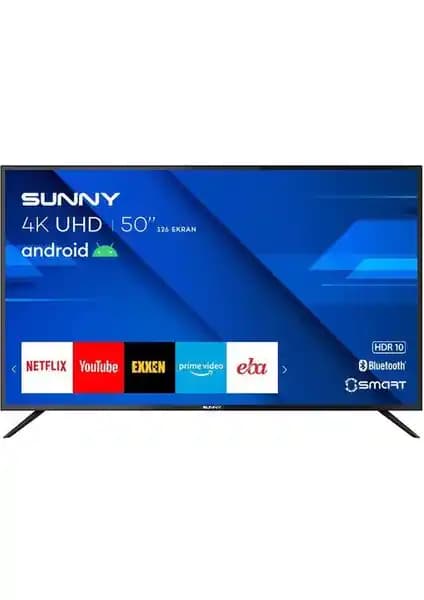 Sunny SN50FMN403 50 inç 4K Ultra HD Akıllı LED TV İnceleme ve Özellikleri
