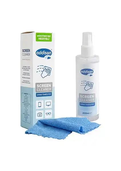 Addison 300870 Ekran Temizleyici Sprey 200ML ve Mikrofiber Bez İncelemesi