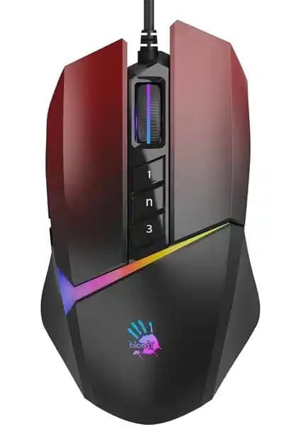 Bloody W60 Max: 10.000 CPI Optik Sensörlü Yüksek Performanslı Oyuncu Mouse