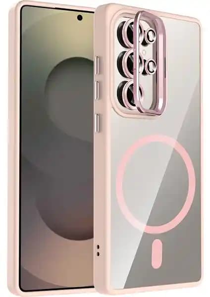 Galaxy S25 Ultra için M-Safe Şarjlı, Standlı ve Kamera Koruyuculu Kılıf