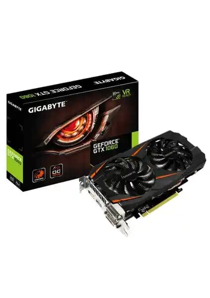 Gigabyte WINDFORCE Nvidia GeForce GTX 1060 6GB OC: Yüksek Performanslı Oyun ve Grafik Kartı