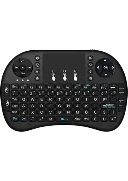 GOMAX Kablosuz Mini Klavye Mouse Smart TV Box İçin Fonksiyonel ve Kompakt Çözüm