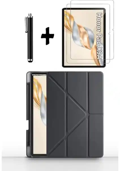 Honor Pad X9A 11.5 İnç 2025 İçin Kılıf, Kalem, Stand ve Ekran Koruyucu Seti