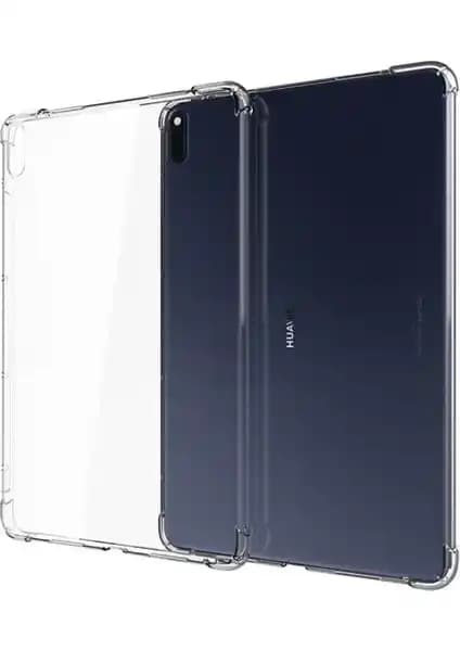 Huawei Matepad 11 2021 için Microcase Anti Shock Serisi Şeffaf Silikon TPU Kılıf
