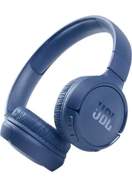 JBL Tune 510BT Kablosuz Kulaklık: Uzun Pil Ömrü ve Multi Connect Özellikleriyle Mavi Tasarım