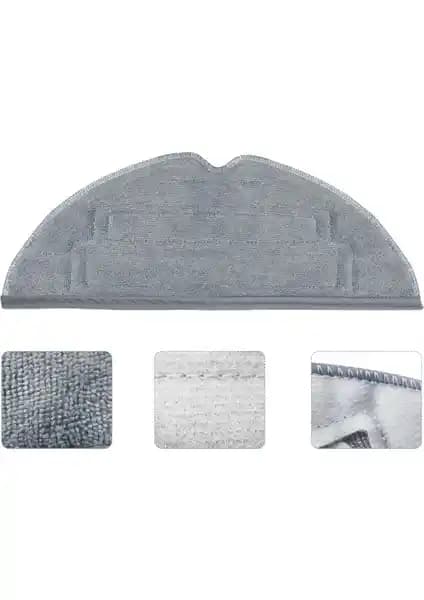 Küche&Haus Roborock Uyumlu Mikrofiber Mop Bezi S8 Pro Ultra ve S8 Sonic İçin