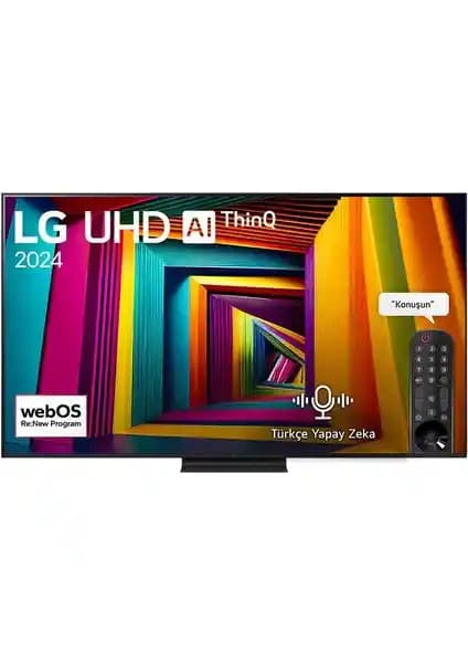 LG 75UT9100 ve LG 86QNED816RE 4K Smart TV Modelleri: 75 ve 86 İnç Karşılaştırması