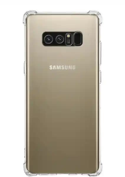 Samsung Galaxy Note 8 Uyumlu Şeffaf Silikon Kılıf - Dayanıklı ve Estetik Koruma