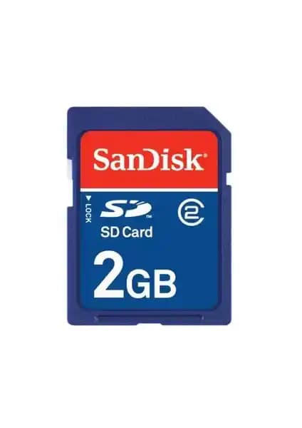 Sandisk 2 GB Secure Digital Hafıza Kartı: Yüksek Performanslı Depolama Çözümü
